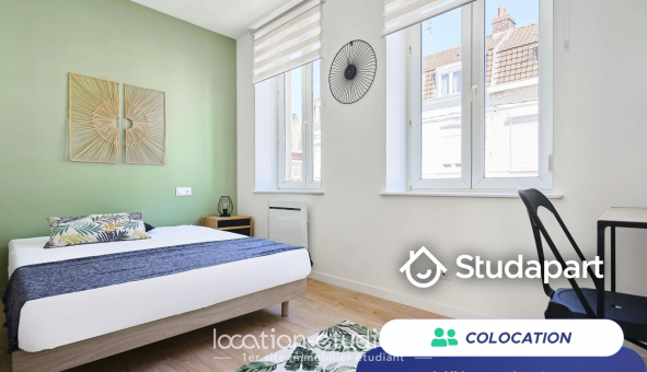 Colocation tudiante T4 à Lille (59800)