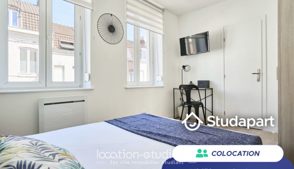 Colocation tudiante T4 à Lille (59800)