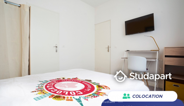 Colocation tudiante Studio à Lille (59800)