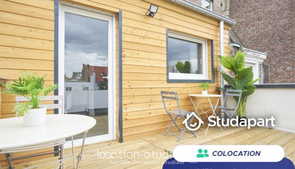 Colocation tudiante Studio à Lille (59800)