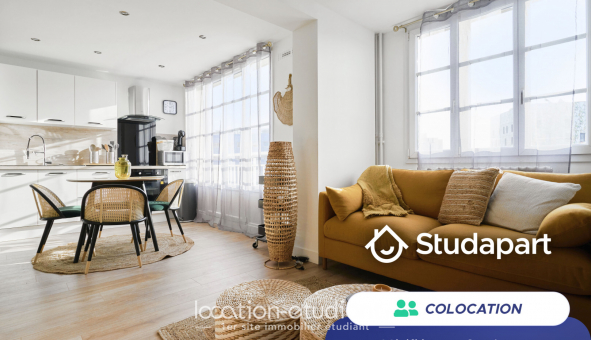 Colocation �tudiante Studio &agrave; Lille (59800)