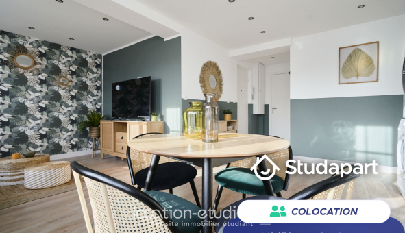 Colocation �tudiante Studio &agrave; Lille (59800)