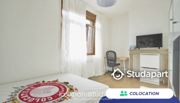 Colocation tudiante T1 à Lille (59800)
