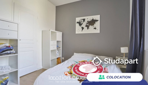 Colocation tudiante T1 à Lille (59800)