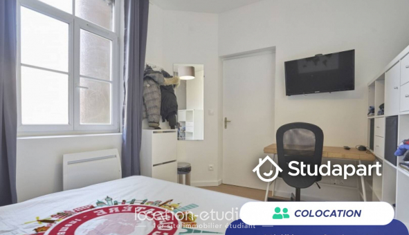 Colocation tudiante T1 à Lille (59800)