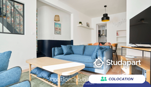 Colocation �tudiante Duplex &agrave; Lille (59800)