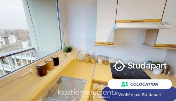 Colocation tudiante Studio à Lille (59800)