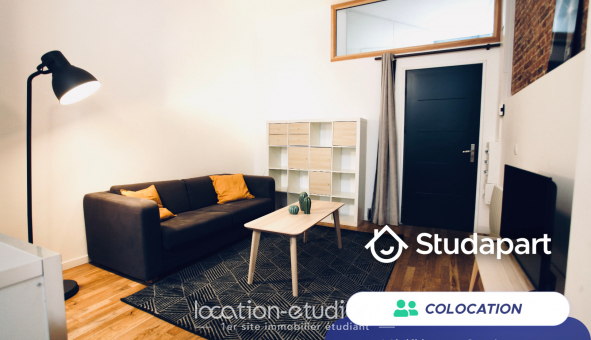 Colocation �tudiante T5 &agrave; Lille (59800)