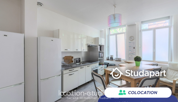 Colocation étudiante Studio à Lille (59800)