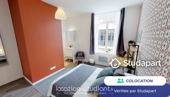 Colocation étudiante Studio à Lille (59800)
