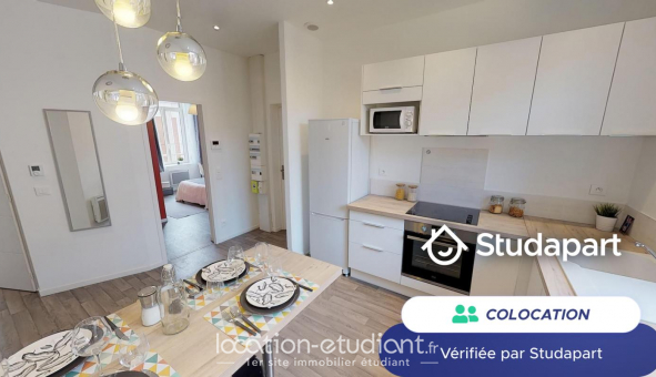 Colocation étudiante Studio à Lille (59800)