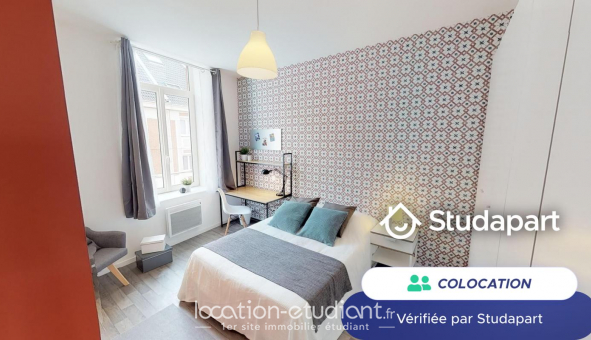Colocation étudiante Studio à Lille (59800)