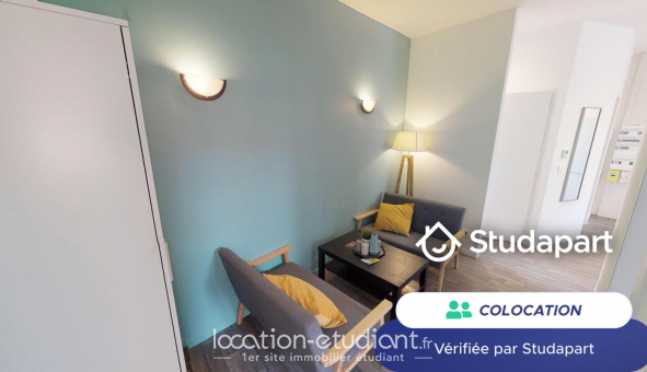 Colocation étudiante Studio à Lille (59800)