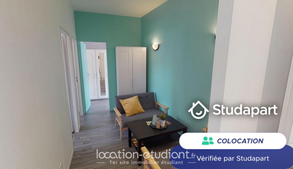 Colocation étudiante Studio à Lille (59800)