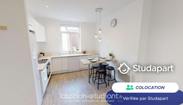 Colocation étudiante Studio à Lille (59800)