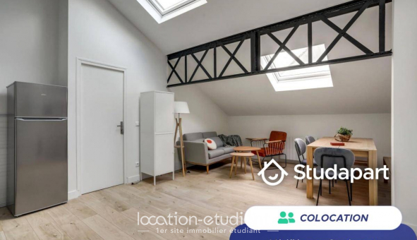 Colocation tudiante Studio à Lille (59800)