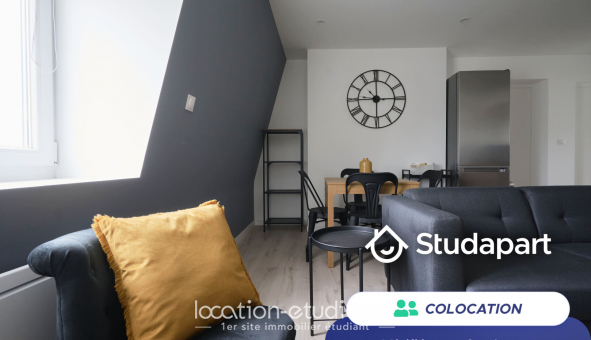 Colocation étudiante T4 à Lille (59800)