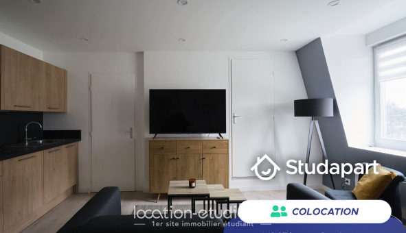 Colocation étudiante T4 à Lille (59800)
