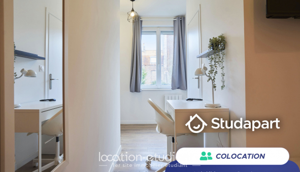 Colocation tudiante T3 à Lille (59800)