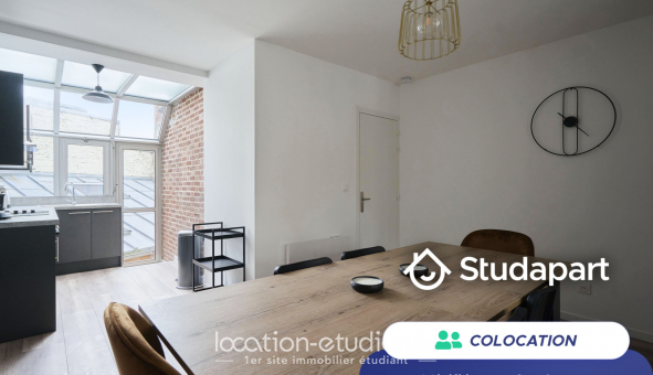 Colocation tudiante Studio à Lille (59800)