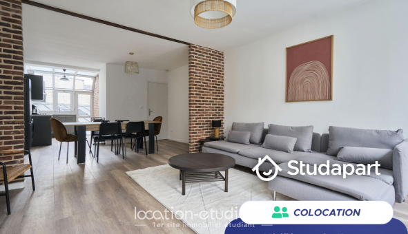 Colocation tudiante Studio à Lille (59800)