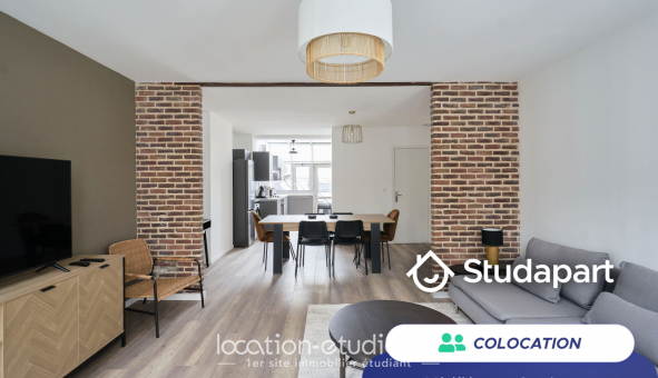 Colocation tudiante Studio à Lille (59800)