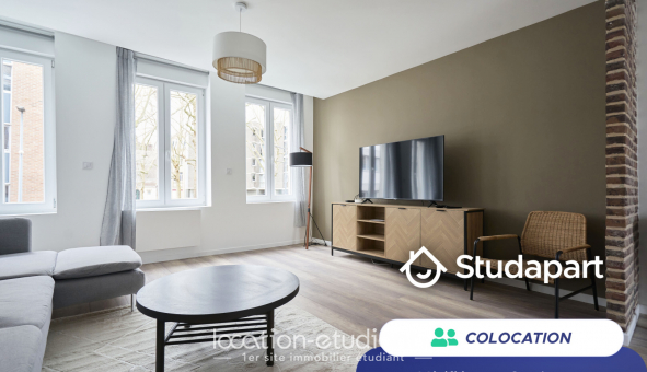 Colocation tudiante Studio à Lille (59800)