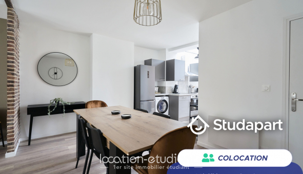 Colocation tudiante Studio à Lille (59800)