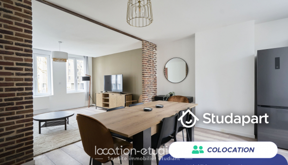 Colocation tudiante Studio à Lille (59800)