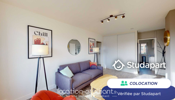 Colocation étudiante T5 &agrave; Lille (59800)