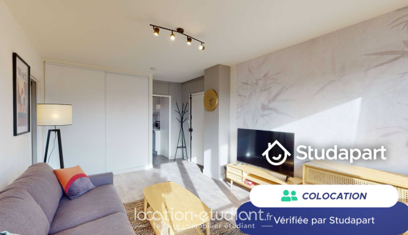 Colocation étudiante T5 &agrave; Lille (59800)