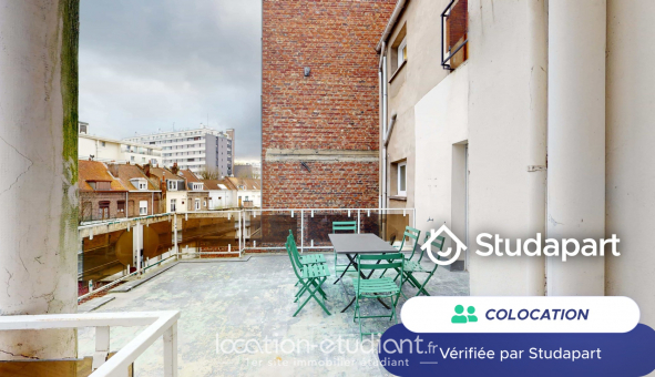 Colocation tudiante Duplex à Lille (59800)