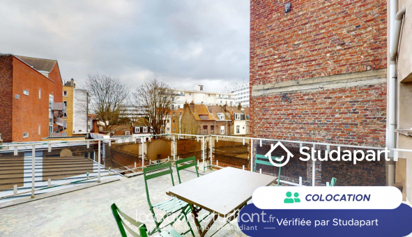 Colocation étudiante Duplex à Lille (59800)