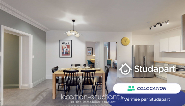 Colocation étudiante Duplex à Lille (59800)