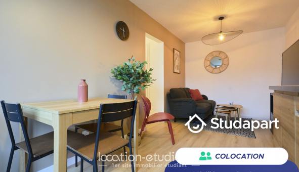 Colocation tudiante T2 à Lille (59800)