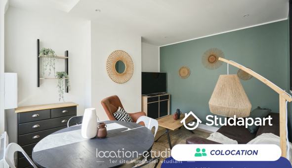 Colocation tudiante T4 à Lille (59800)