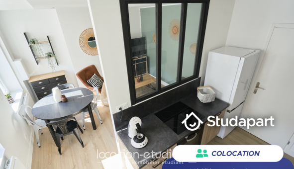 Colocation tudiante T4 à Lille (59800)