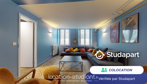 Colocation tudiante Studio à Lille (59800)