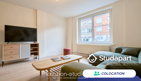 Colocation �tudiante T1 &agrave; Lille (59800)