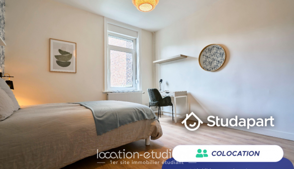 Colocation �tudiante T1 &agrave; Lille (59800)