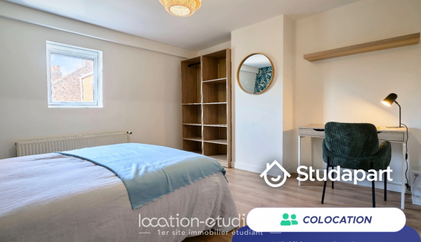 Colocation �tudiante T1 &agrave; Lille (59800)