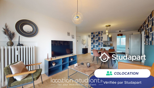 Colocation étudiante Studio &agrave; Longeville lès Metz (57050)