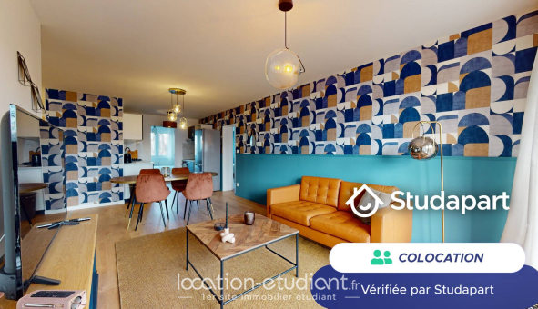 Colocation étudiante Studio &agrave; Longeville lès Metz (57050)