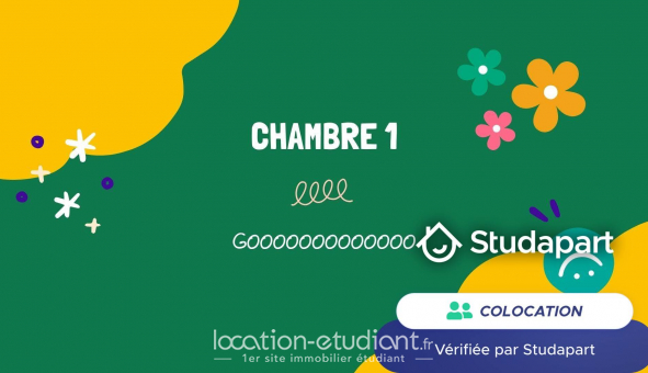Colocation tudiante Studio à Loos (59120)