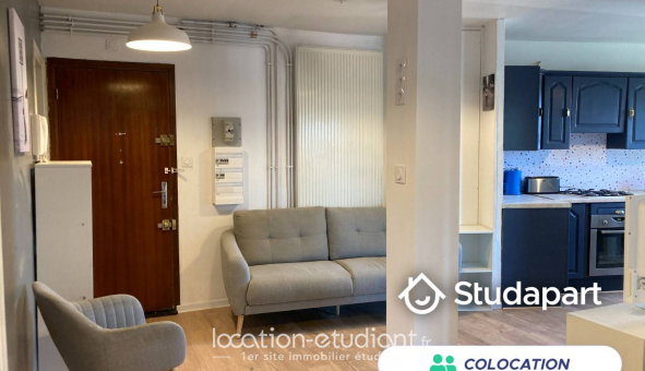 Colocation tudiante Studio à Loos (59120)