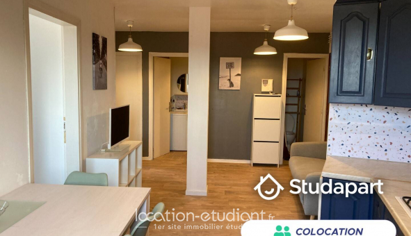 Colocation tudiante Studio à Loos (59120)