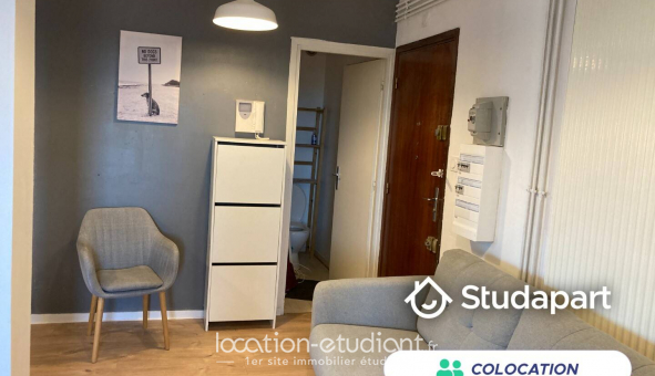 Colocation tudiante Studio à Loos (59120)
