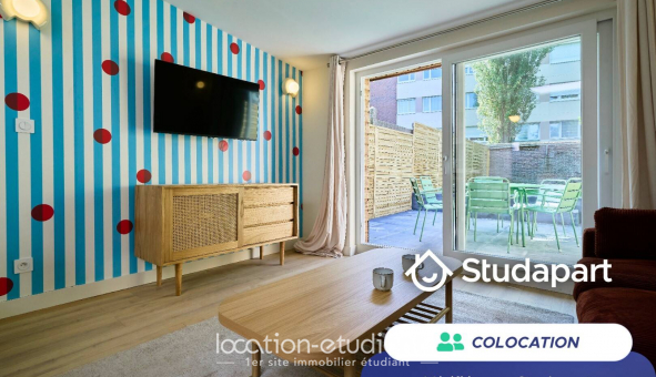 Colocation tudiante Studio à Loos (59120)