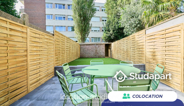 Colocation tudiante Studio à Loos (59120)