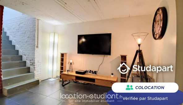 Colocation �tudiante Studio &agrave; Loos (59120)